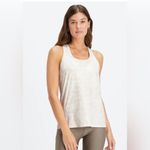 Fabletics  grey  Oatmeal Side Slit Activewear Tank Top Women's Size Large Photo 10
