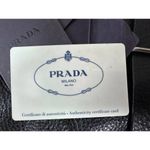 Prada Vintage Leather Shoulder Flap Messenger Bag Large 2001 W/Authenticity card Photo 12