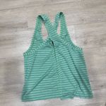 Zyia  Forest Green Nimbus Split Back Workout Tank Top - small Photo 7