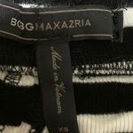BCBGMAXAZRIA MAXAZRIA Black & White Striped Maxi Skirt Size XL Photo 3