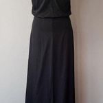 H&M Women's Black Spaghetti Strap Party Formal Long Maxi Dress Size 8 Photo 0