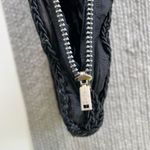 Vintage CORDE 1940’s Black Woven Circle Design Crochet Oversized Clutch Bag Photo 5