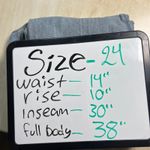 PacSun Jordyn Low Rise Straight Leg Jeans Size 24 Light Wash Denim Photo 13