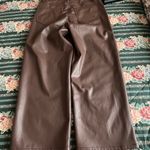 Dollhouse Brown Faux Leather Pants Photo 3