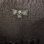 7 For All Mankind π€β¨ Faux Leather Black Dress β Size Large Photo 4