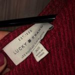 Lucky Brand red open shoulder shirt formal or everyday shirt size XS Photo 7