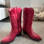 Steve Madden Red Cowgirl boots Photo 1
