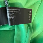 Solace London  Green Petch Maxi Dress Asymmetric One Shoulder Thigh Slit US 0 Photo 7