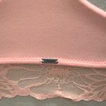 PINK - Victoria's Secret Victoria’s Secret PINK Lace Apricot Push-up Racerback Bralette Photo 6