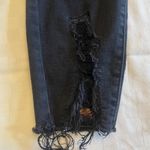 Judy Blue 7/28 Leopard Patch Black High Rise Ripped Skinny Jeans JB82168BK Photo 8