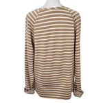 D&Co. Tan Striped Long Sleeve T Photo 1