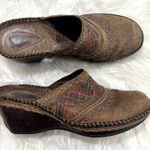 Clarks  Artisan Classic Clog Mules Sz 8 Photo 0