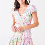 Love Shack Fancy Russ Dress In Tropical Photo 0