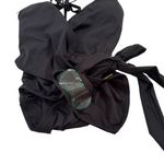 Vince Camuto V Neck Halter Wrap Tie One Piece Swimsuit Black Size 6 NWT Photo 5