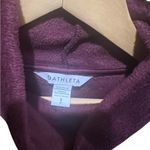 Athleta  Cozy Karma Funnel Neck Spiced Cabernet Pullover Sweatshirt Size Small Photo 12