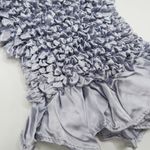 Vintage 90s Silver Bubble Popcorn Shirt Size M Photo 6