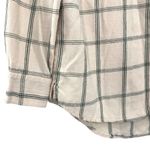 Madewell Flannel Oversized Ex-Boyfriend Shirt in Windowpane Photo 4