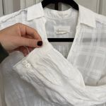 Anthropologie By  Smocked Buttondown Blouse Photo 6