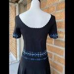 Sandro Safe Scalloped Beaded A-Line Dress size 40/4 Photo 7