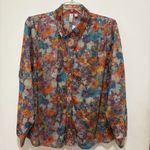 Cato  Sequin Floral Shirt 22/24W NWT Photo 8
