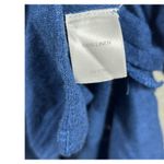 J.Jill Love Linen Cardigan Sweater M Blue V Neck Casual Photo 2