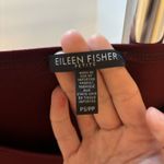 Eileen Fisher  Petite Burgundy Shift Dress Photo 1