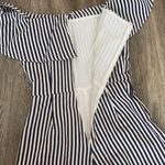 Sugar and L!ps Womens (Sugar Lips) Blue/White Stripe Romper - XS Photo 5