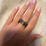 Cross Ring Silver Size 8 Photo 0