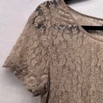 EXPRESS  Lace Top Large Floral Sheer Cover Up Feminine Resortwear Travel Vacation Photo 3