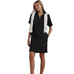 Ralph Lauren NWT Lauren Denim Shirt Dress Dark Navy Jones Street Wash Size M Photo 12