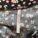 Free People New  ​IRL Floral Print Slip Skirt Black Pink Combo Size 8 Photo 13