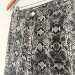 Free People • snakeprint flare jeans sz 26 Photo 7