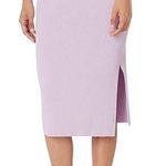 The Drop Women’s Vera slim side slit midi sweater skirt Photo 0