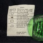 Vince  Tunic Hoodie Sweatshirt Deep V Navy Cotton Medium Coastal Chic Beachy Photo 7