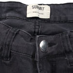 Summit Denim Collection Jeans Size 28 Skinny Jeans Stretch Distressed Destroyed Torn Ripped Black Faded Photo 4
