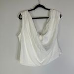 Peppermayo NEW  Marissa Linen One Shoulder Top White Women’s US 16 Photo 6