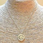 Silpada  Silver Gold Two Tone Two-Sided Convertible 4-Way Pendant Necklace N3432 Photo 13