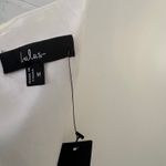 Lulus  White Bubbly Love Taffeta Corset Mini Dress Fit & Flare Bridal Medium LWD Photo 5