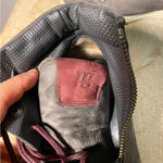 Paul Green  high top. Charcoal / purple. Lace up with zipper.  US 6.5. UK 4. Photo 9