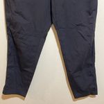 Athleta  Trekkie Paper Bag Pants Black Pull On Nylon Hiking Size 6 405927 Photo 6