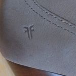 Frye  Reina Leather Bootie Boots Pointed Stacked Heel 8.5M New Photo 3