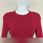 Forever 21  Women's Berry Cropped Top Sweater (482) Photo 0