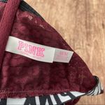 Victoria's Secret  Pink Maroon Bra Size Medium Photo 2