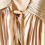 Mother of the Bride Bridesmaids Drive Dusty Rose Size 6‎ Tie Back Pleated Bodice Pink Photo 7