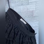 LANVIN for H&M Ruffle lace circle Skirt size 2 Black Photo 8