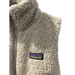 Patagonia  El Cap Los Gatos Teddy Bear Vest Gray Size Small Women's Fleece Casual Photo 1