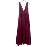 Lulus Heavenly Hues Burgundy Sleeveless Maxi Dress, Size Small, New with Tags Photo 8