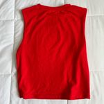 Alphalete red cropped tank Photo 1