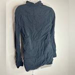 Aritzia  Babaton Button Utility Shirt Top Roll Tab Sleeves black size XS Photo 5