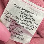 I am gia I.AM.GIA Women's Pink and Black lace up Trousers pants straight leg high rise Photo 7